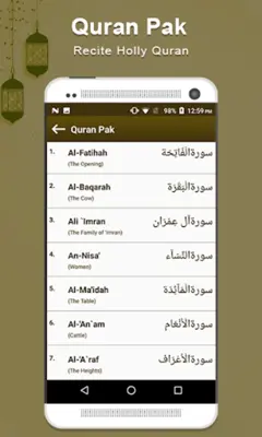 Islamic Athan - Quran, Dua, Prayer Time & 99 Names android App screenshot 2